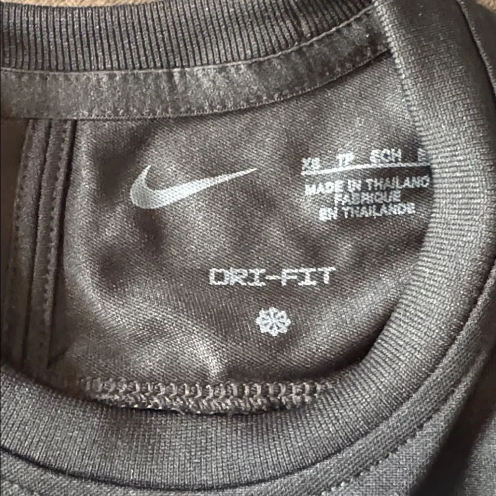 Nike Kids Academy Soccer Jersey Black Short Sleeve Top DV2849-010 Dri-Fit XS NWT